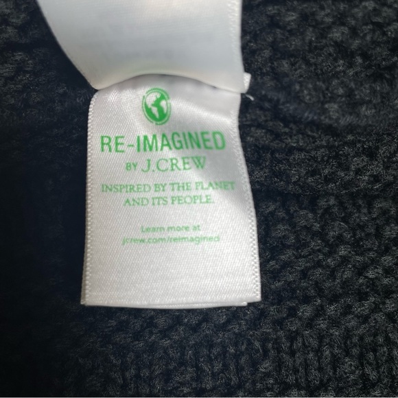 J. Crew Iconic Lady Sweater Jacket Black Size L - Picture 8 of 11